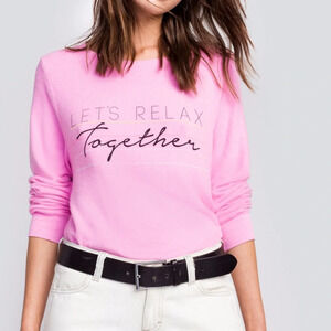 Wildfox Let's Relax Together Baggy Beach Sweater Size small